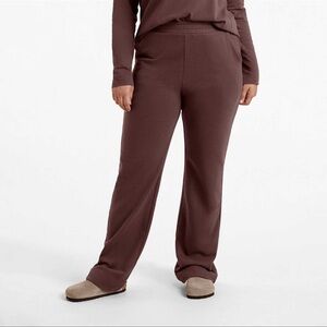 nuuds wide leg sweat pants